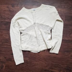 Cream sweater